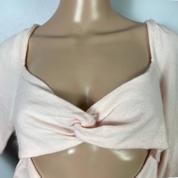 LPA REVOLVE PINK LONG SLEEVE KNIT TOP - Picture 3 of 8